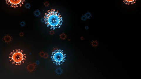 Covid Space Stock Footage 127755446