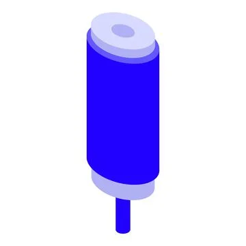 Covid test tool icon, isometric style Stock Illustration
