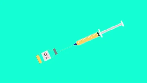 Covid Vaccine Advertisement Stock Footage 148041851