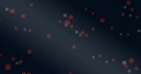 Covid19 3d simulation - microscope view Stock Footage 129508633