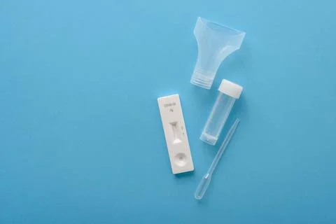 Covid19 antigen test kit Stock Photos
