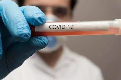 Covid19 lab Stock Photos