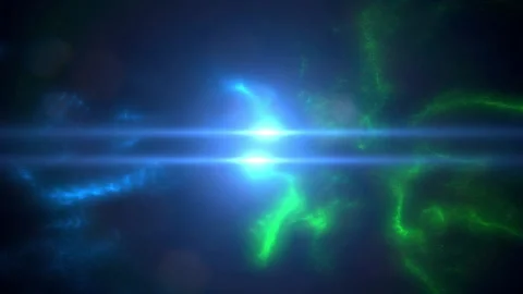 Covid19-Particles Collide Dark Stock-Footage 142562380