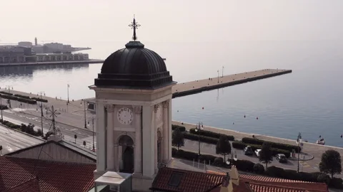 Covid19 Trieste april2020.6 Video stock 129288915