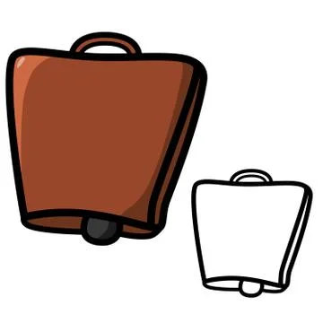 Cow bell Stock Illustration