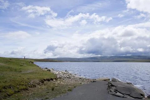 Cow Green Reservoir Stock Photos