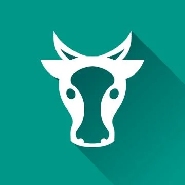 Cow icon concept Stock Illustration