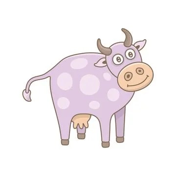 Cow icon Stock Illustration