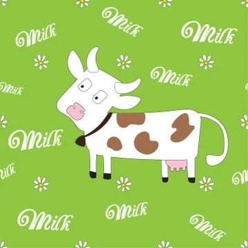 Cow icon vector. fifth. Stock Illustration