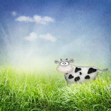 Cow Stock Illustration