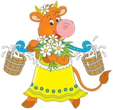 Cow Stock Illustration