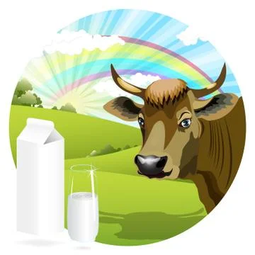 Cow Stock Illustration