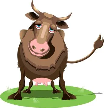 Cow Stock Illustration