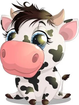 The cow Stock Illustration