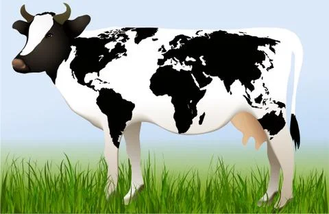 Cow Stock Illustration