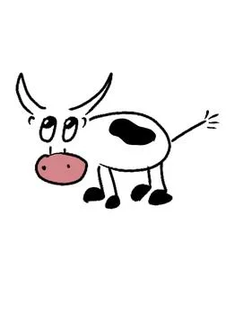 Cow Stock Illustration