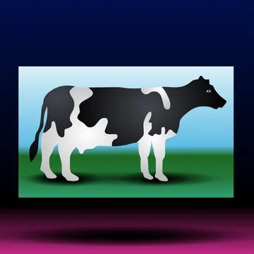 Cow Stock Illustration