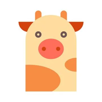 Cow illustration Stock Illustration
