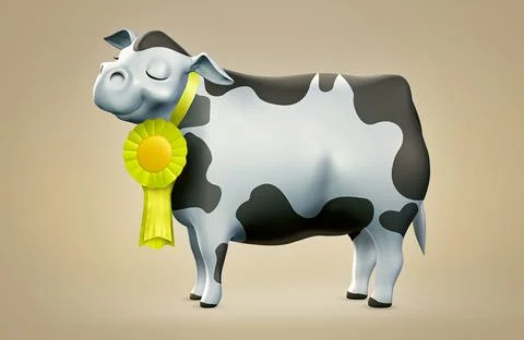 Cow Illustration Illustration