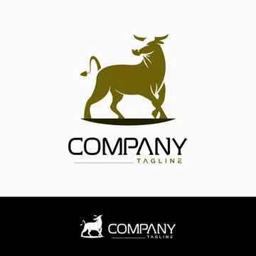 Cow logo Stock Illustration