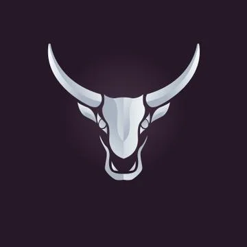 COW logo vector Stock Illustration