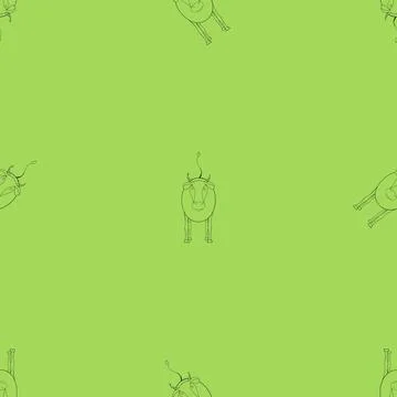 A cow pattern Иллюстрация