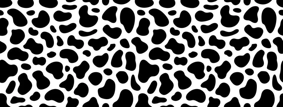 Cow seamless pattern Stock Illustration
