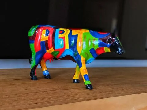 Cow statue 写真素材