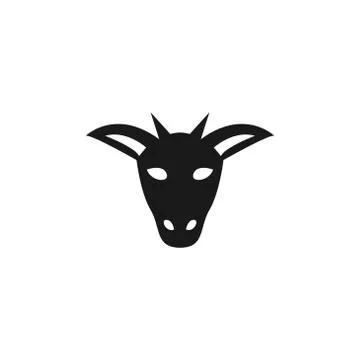 Cow vector design template illustration Stock Illustration