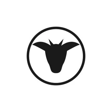 Cow vector design template illustration Stock Illustration