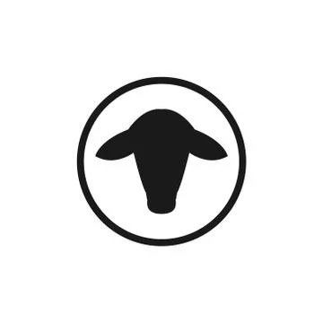 Cow vector design template illustration Stock-Illustration