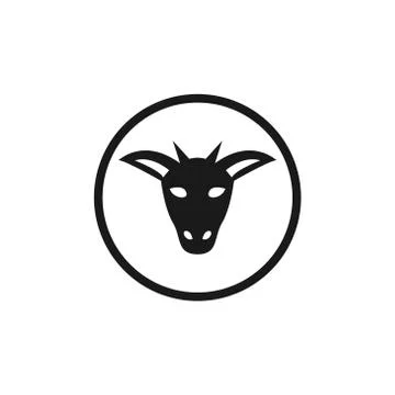 Cow vector design template illustration Stock Illustration