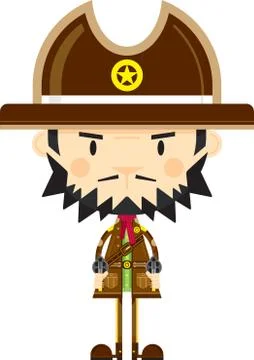 Cowboy 2019 4 Stock-Illustration