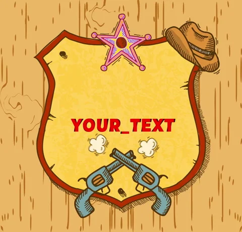 Cowboy animation Stock After Effects