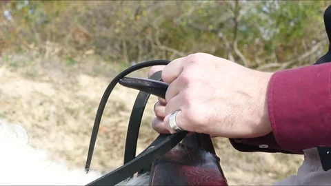 Cowboy hands 17 Video stock 82108150