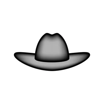 Cowboy hat icon. 스톡 일러스트