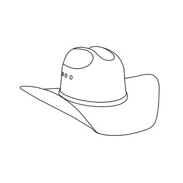 Cowboy hat icon Stock Illustration