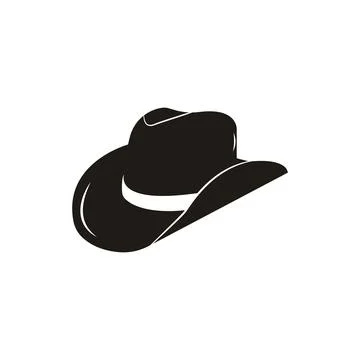 Cowboy hat icon vector illustration Stock Illustration