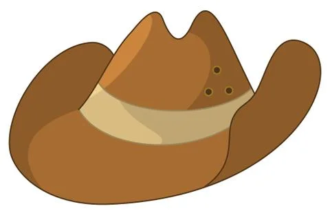 Cowboy hat Stock Illustration