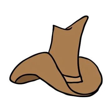 Cowboy hat Stock Illustration