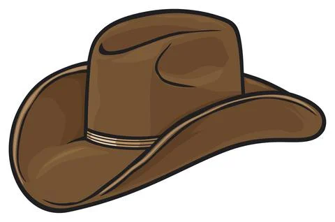 Cowboy hat Stock Illustration