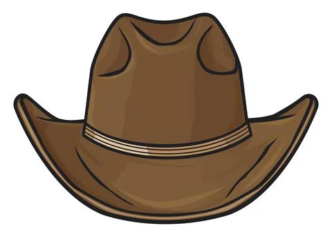 Cowboy hat Stock Illustration