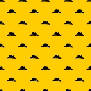 Cowboy hat pattern vector 스톡 일러스트