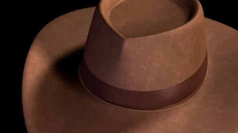 Cowboy Hat Transition HD Stock Footage 10870445