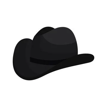 Cowboy hat vector icon. Western fashion illustration clothes texas and rodeo  イラスト素材