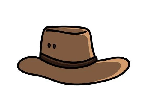 Cowboy hat vector Stock Illustration