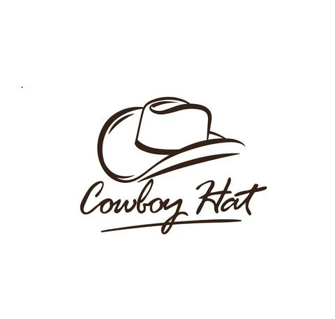 Cowboy hat vector illustration Stock Illustration