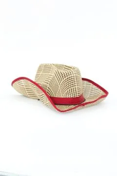 Cowboy hat on a white background. Stock Photos