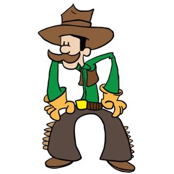 Cowboy Stock Illustration