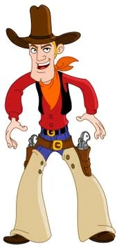 Cowboy Stock Illustration